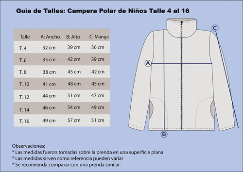 Licha Clothes Polar Jacket for Kids - Unisex Ages 4 to 16 3