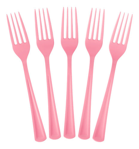 Disposable Plastic Forks X50 - Birthday Party Supplies 25