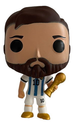 Funko Pop Messi 10 Muñeco Argentina Mundial Qatar 2022 1