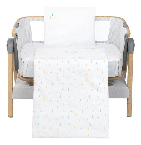 KikkaBoo Mini Cradle Bedding Set - Co-Sleeping 2