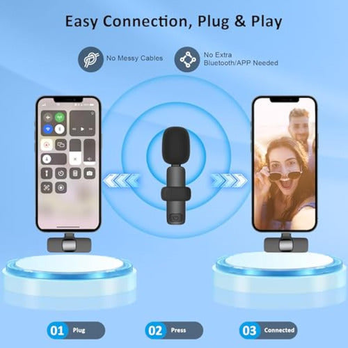 Maybesta Mini Micrófono Bluetooth Para iPhone, 1