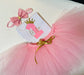 Zulydesigns Tutu Para Primer Añitos Princesa Body Tutu Y Vincha 3