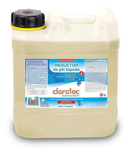 Clorotec Reductor De Ph X  5 Lts Para Pileta Piscina 0