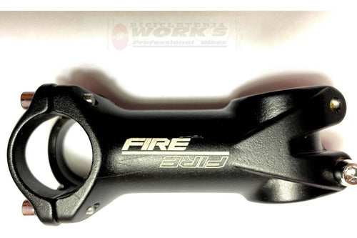 Fire Stem Ahead Bicicleta Fire-fire-80mm-31.8 Color Negro-works! 1