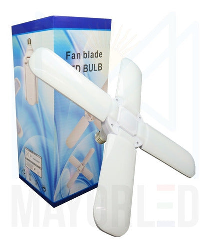 Mayorled Lámpara 4 Fan Blade E27 60W 1