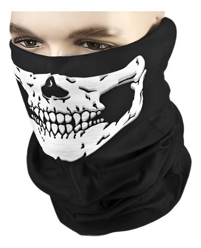 Cráneo Tubular Bandana Multi Motos Bufanda Cuello Cara Máscara 0