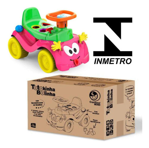 Totoka Motinha Triciclo Infantil Totokinha Carrinho Menina 4