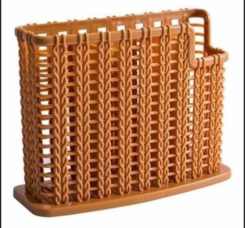 B&K Escurridor Organizador De Cubiertos Simil Rattan -deco 3