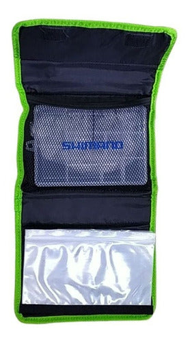 Bolso Shimano Organizador Señuelo Pesca Soft Vinilo Explorer 1