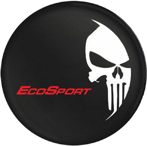 Funda Cubre Rueda Para Ecosport - Punisher - Premium Muss 0