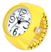 Anillo Reloj Unisex Amarillo Agua Resistente Para Hombres 0