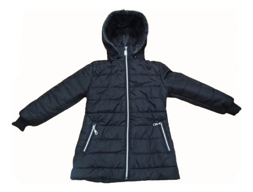 Kids Jacket Coat with Removable Hood Polar for Boys and Girls 0