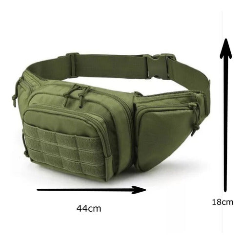 T-ONEBAG Tactical Fanny Pack with Multiple Compartments 1