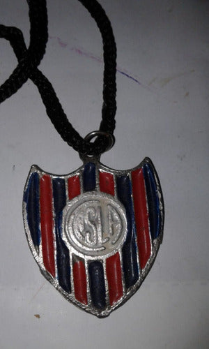 Escudo San Lorenzo De Almagro Casla Metal Colgante Futbol 0