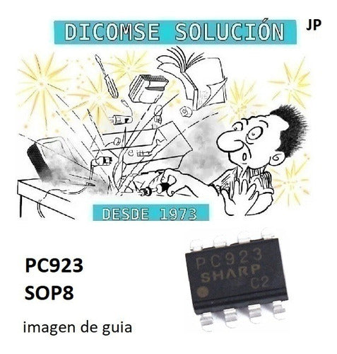 Sharp Circuito Integrado Pc923 Sop8 Pc923l Pc 923 0