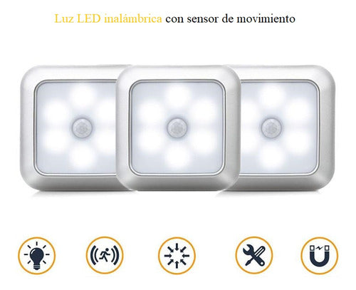 Carmel Importaciones Luz Led Con Sensor De Movimiento 1