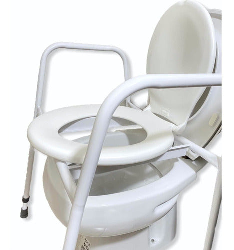 Massuar Elevating Toilet Seat with Reinforced Backrest 2