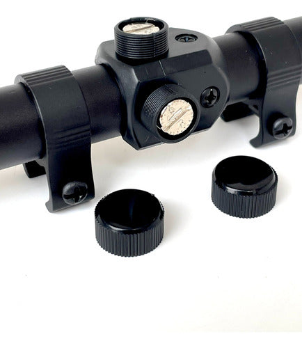 Shilba Rimfire 4x20 Telescopic Sight with Airgun Mount 5