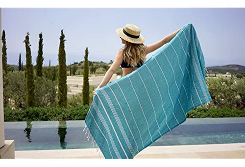 Bersuse Turkish Anatolia 100% Cotton Fouta Towel 1