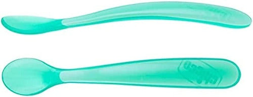 Chicco Silicone Spoons 6m+ - Bemar Babys 1