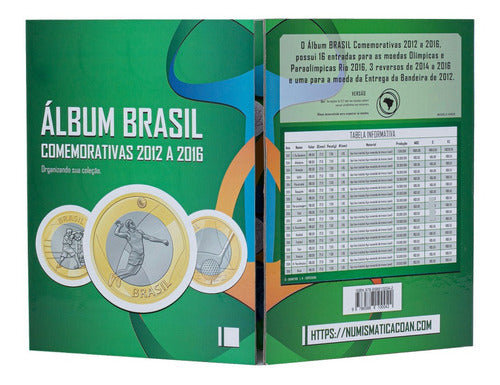 Álbum De Moeda 1994 A 2035 Plano Real + Olímpiadas Rio 4