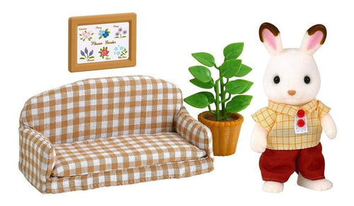 Sylvanian Families 5013 Father Rabbit Sofa 0