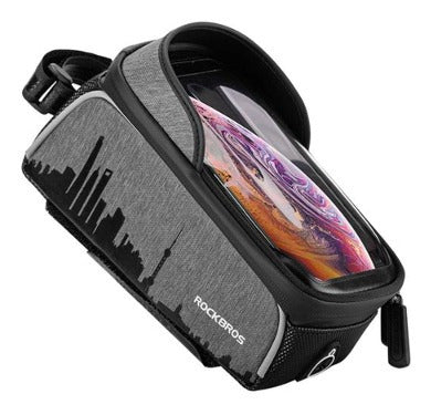 ROCKBROS Bicycle Bag with Cell Phone Holder - Sportpol 0