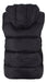 Braku Women's Imported Nylon Vest with Hood in Black 1