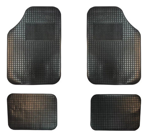 Nesbet Accesorios VW Bora Seat Covers + 4-Piece Carpet Set + Universal Steering Wheel Cover 2