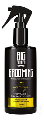 Grooming Modelador Big Barber 240ml Para Penteado Kit 3 Unid 1