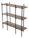 Industrial Iron and Wood Pantry Shelf Bookcase 0