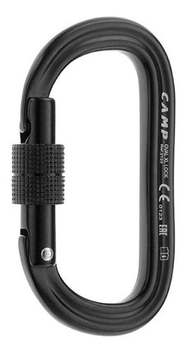 Camp Oval XL Lock Black 28 kN 0