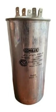 Capacitor Dual Aire Acondicionado 40uf+5uf Corilux E.austral 0