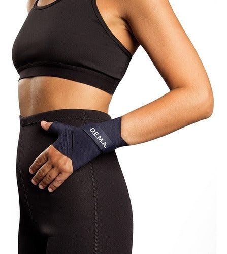 D.E.M.A. Thumb Support Wristband for Tendinitis and Sprains 0