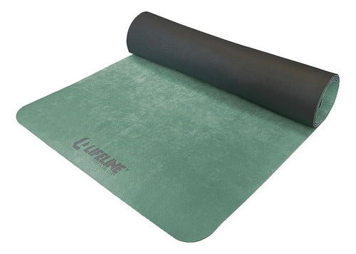 Esterilla De Yoga De Gamuza Premium Lifeline Fitness, Esteri 0