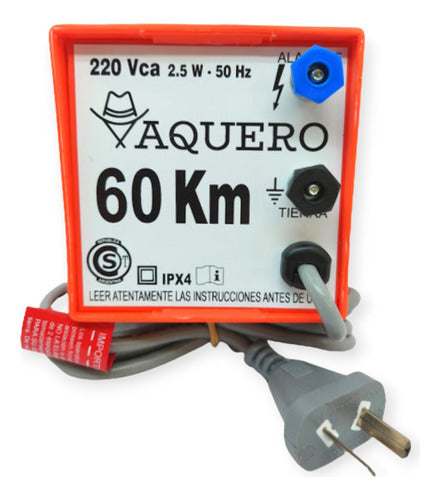 Boyero Eléctrico 60 Km 220v Vaquero 2 Joules Certificado 2