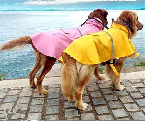 JWPC Dog Raincoat - Adjustable Waterproof Jacket for Dogs 3