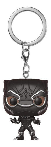 Pocket Funko Pop Keychain Black Panther Original Magic4ever 0