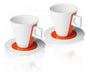 2 Tazas Taza Porcelana Cafe Lungo Nescafe Dolce Gusto Fama 0