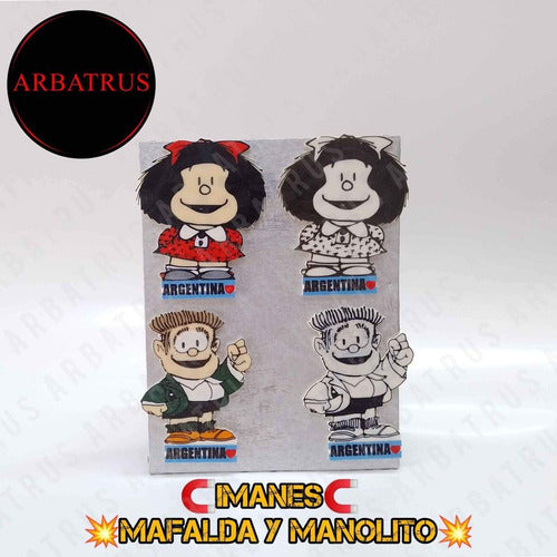 ARBATRUS Decorative Magnets Mafalda 1