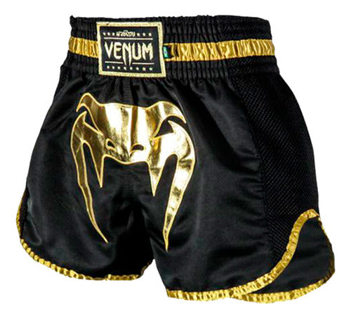 Short Bermuda Muay Thai Fight Mma Elite Gold Venum 0