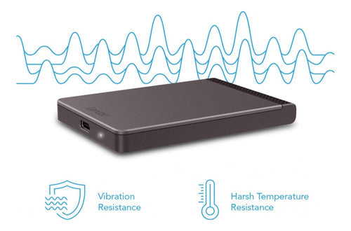 Lexar Disco Externo 512GB SL200 USB-C SSD 550MB/s 4