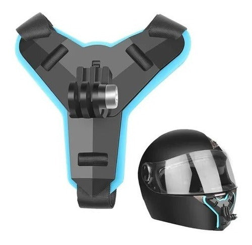 Shoot Soporte Mentonera Casco Frontal Para Gopro Hero 3 4 5 6 7 0