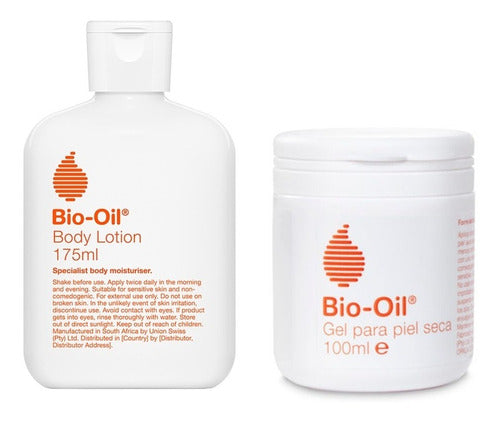 Bio-Oil Dry Skin Gel and Body Lotion Hydration Kit - Bio Oil Kit Dry Skin Gel 100Ml + Loción Corporal Hidratación