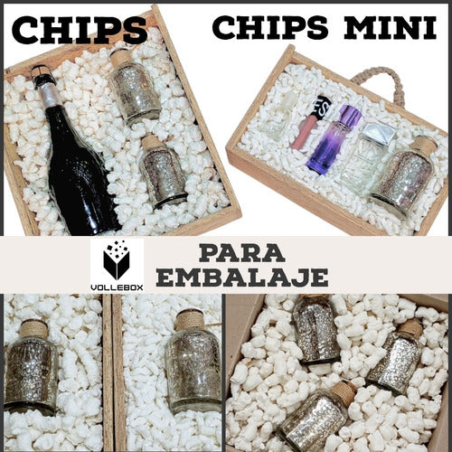 Bio Chips Mini Para Embalaje, Relleno Ecológico X 6kg 1