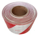 Diagonal Red and White Reflective Tape 10cm 1