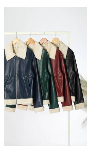 Women's Chara Faux Leather Jacket 3