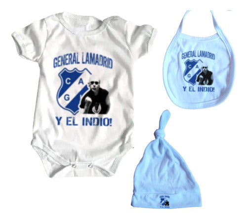 Baby Layette 3-Piece Set The Indian And General Lamadrid 0