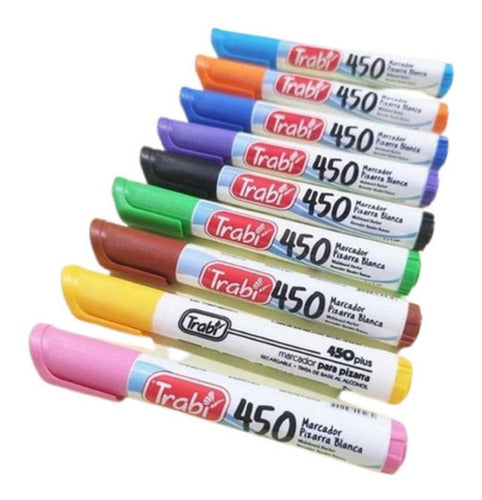 Rechargeable Mix Color Chalk Marker Set x 5 units by Trabi 0