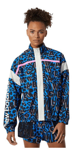 New Balance Women's Relentless Printed Woven Jacket WJ13173 0